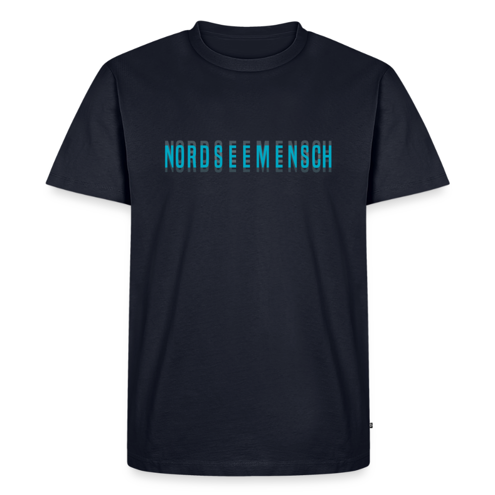 Nordseemensch - Herren Premium T-Shirt - Navy