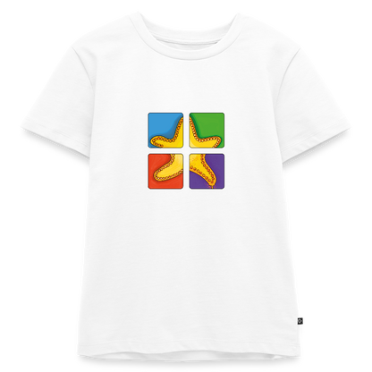 Kinder Premium T-Shirt - Seestern - Weiß