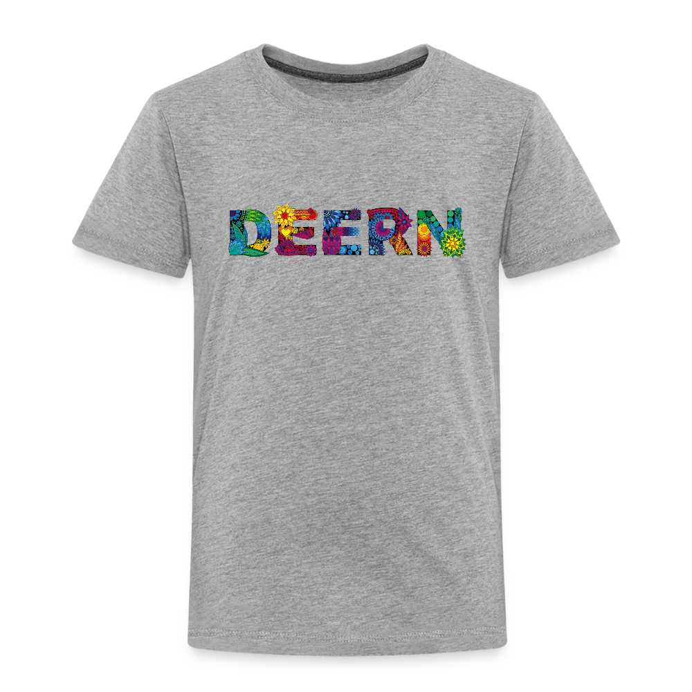 Kinder Premium T-Shirt - Deern - Grau meliert
