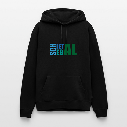 Herren Premium Hoodie - Schietegal - Schwarz