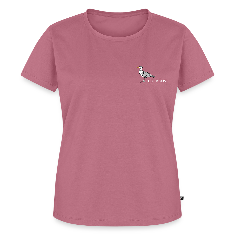 Damen Premium Bio T-Shirt - de Mööv (weiss) - Mauve
