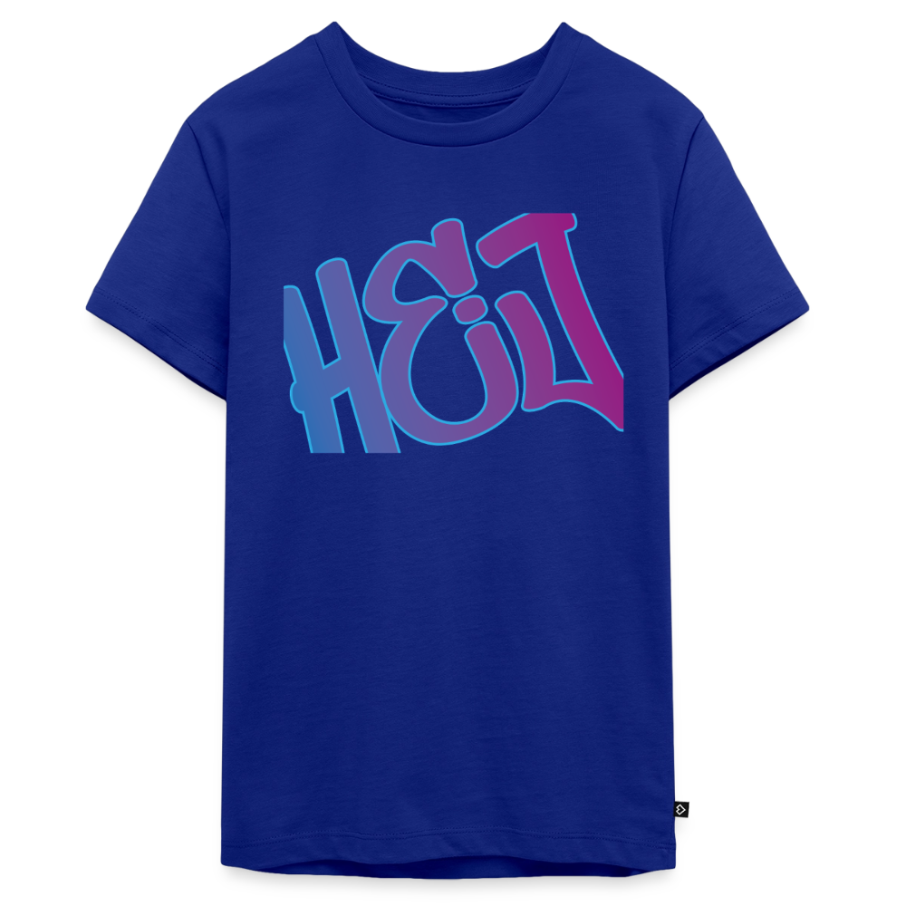 Teenager Premium T-Shirt "Hej" - Royalblau