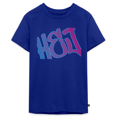 Teenager Premium T-Shirt "Hej" - Royalblau