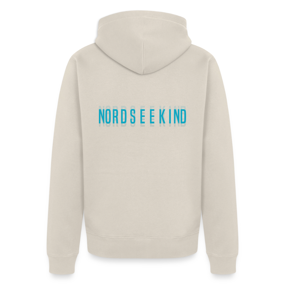 Nordseekind Herren Premium Kapuzenjacke - Beige