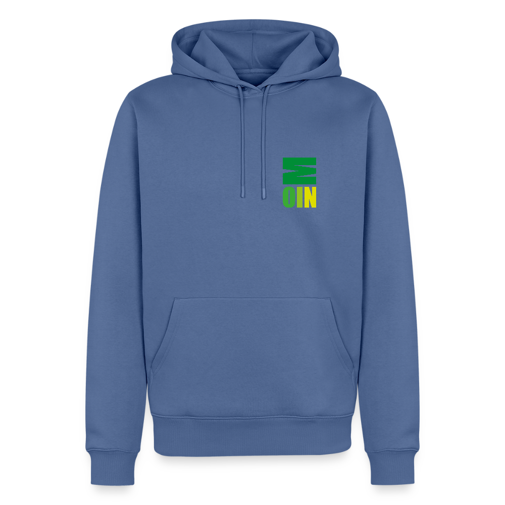 Herren Premium Hoodie - Moin - Taubenblau