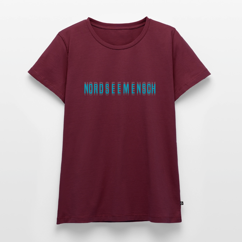 Nordseemensch - Damen Premium T-Shirt - Burgunderrot