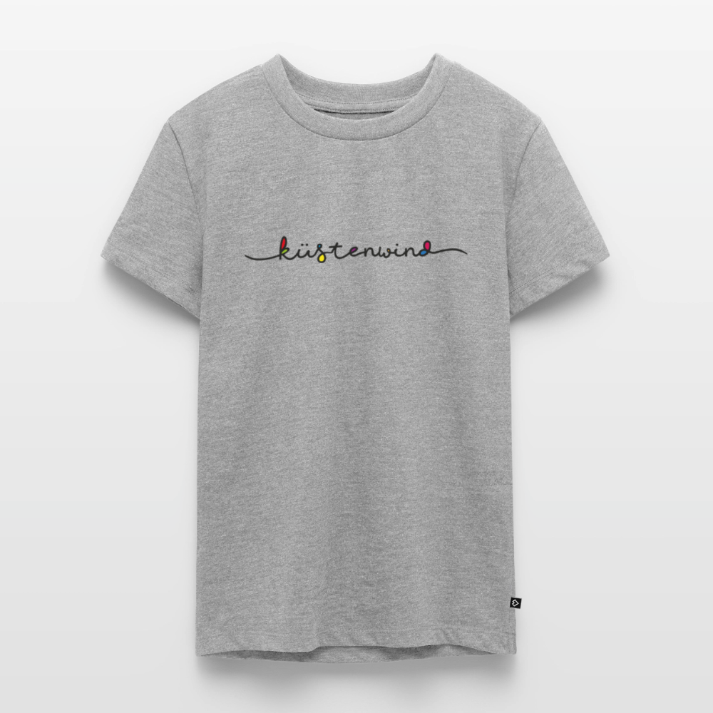 Küstenwind - Teenager Premium T-Shirt - Grau meliert