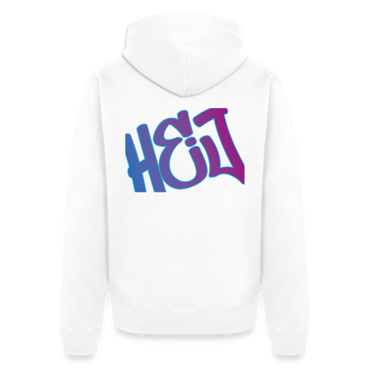 Herren Premium Kapuzenjacke - Hej - Weiß