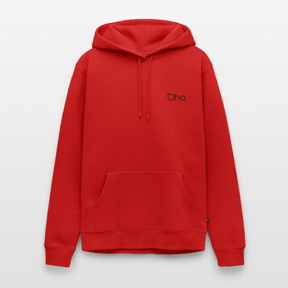 Oha Herren Premium Hoodie - Rot