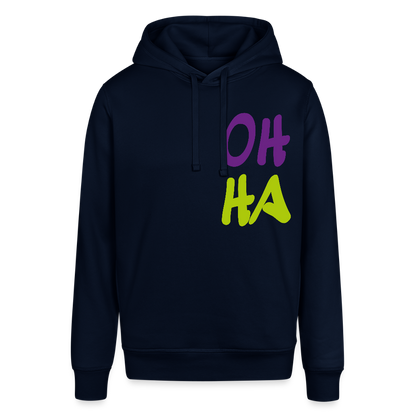 Unisex Bio-Hoodie von - Oh ha - Navy