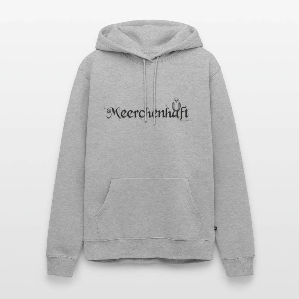 Meerchenhaft Herren Premium  Hoodie im nordischen Stil - Grau meliert
