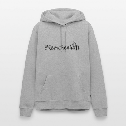 Meerchenhaft Herren Premium  Hoodie im nordischen Stil - Grau meliert