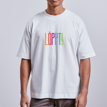 Unisex Oversize Bio-T-Shirt - Löppt! - Weiß