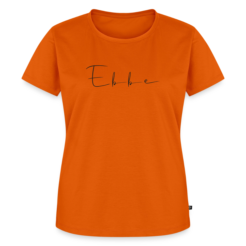 Ebbe - Damen Premium Bio T-Shirt - Orange 