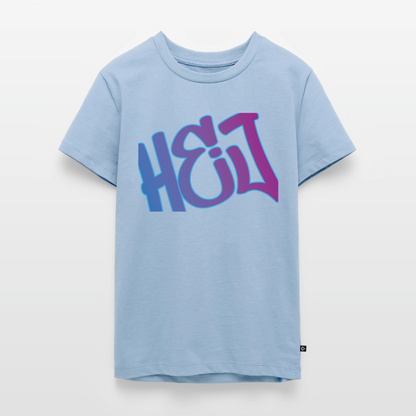 Teenager Premium T-Shirt "Hej" - Hellblau
