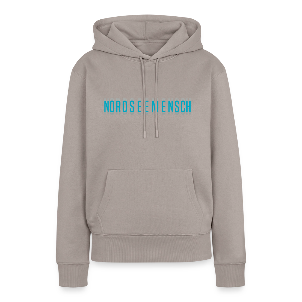 Nordseemensch - Damen Premium Hoodie - Taupe
