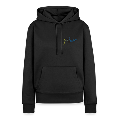 Damen Premium Hoodie - Meer - Schwarz