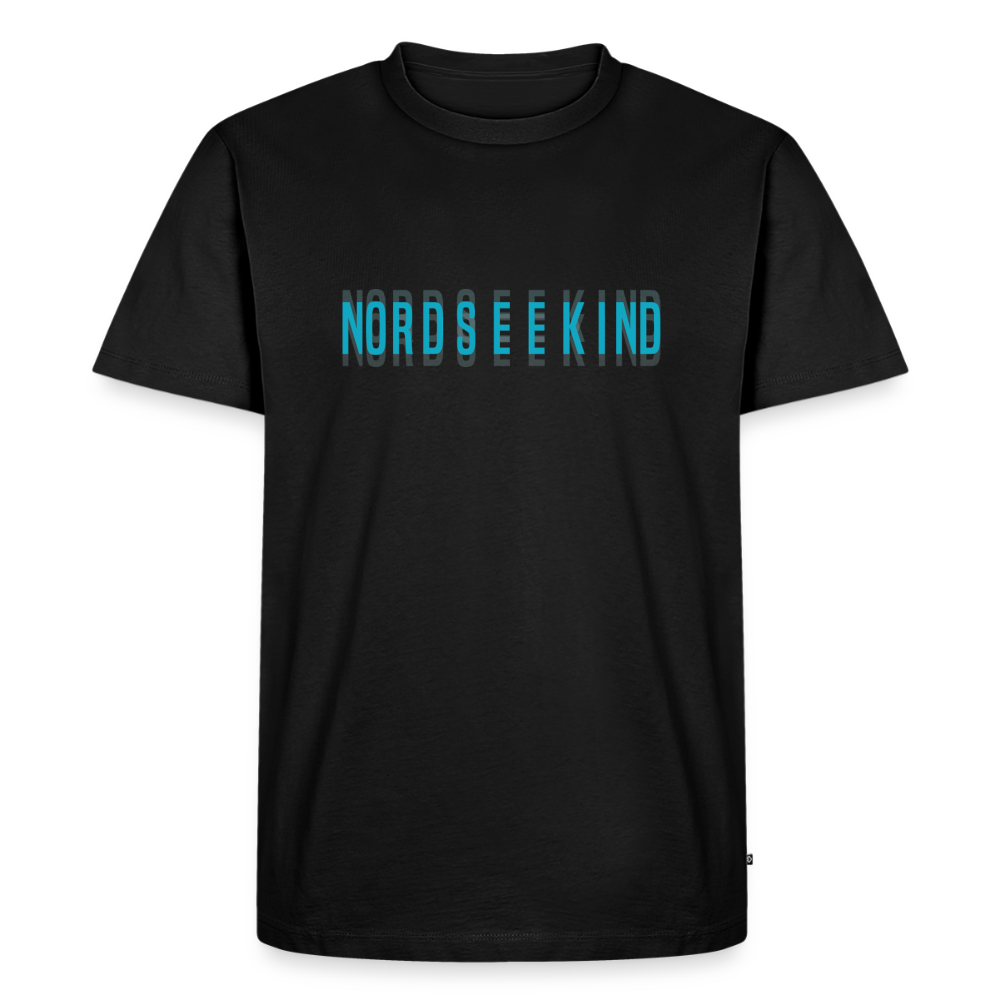Nordseekind Herren Premium T-Shirt - Schwarz