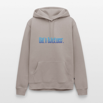 Herren Premium Hoodie - wat'n Schietweer - Taupe