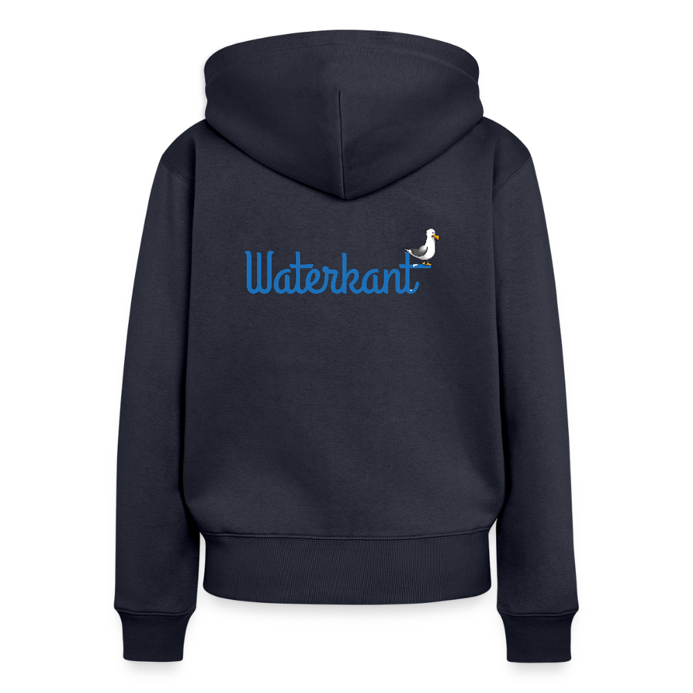 Damen Premium Kapuzenjacke - Waterkant - Navy