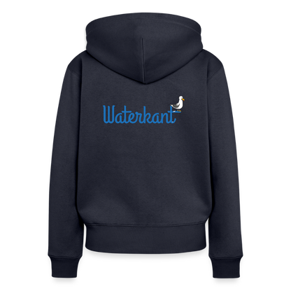 Damen Premium Kapuzenjacke - Waterkant - Navy