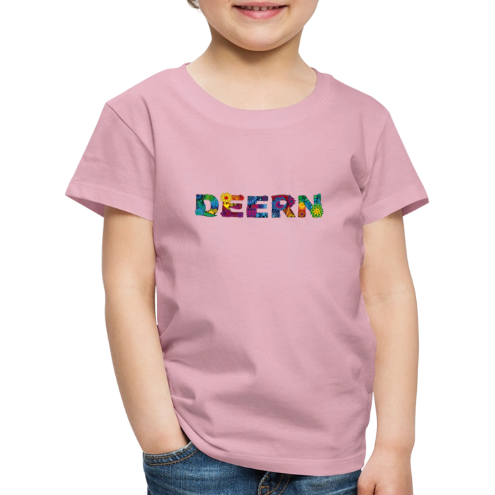 Kinder Premium T-Shirt - Deern - Hellrosa