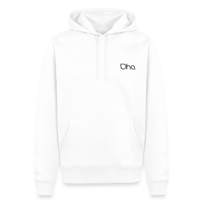 Oha Herren Premium Hoodie - Weiß