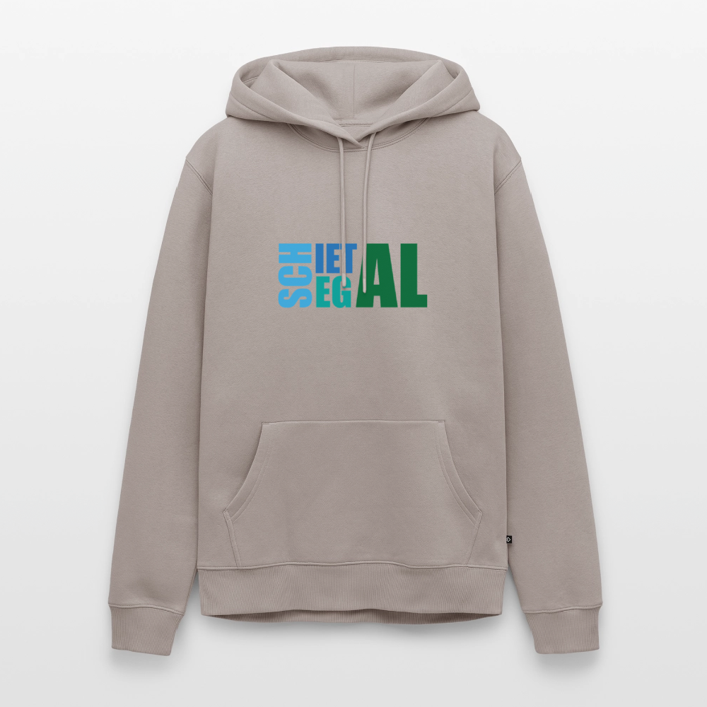 Herren Premium Hoodie - Schietegal - Taupe