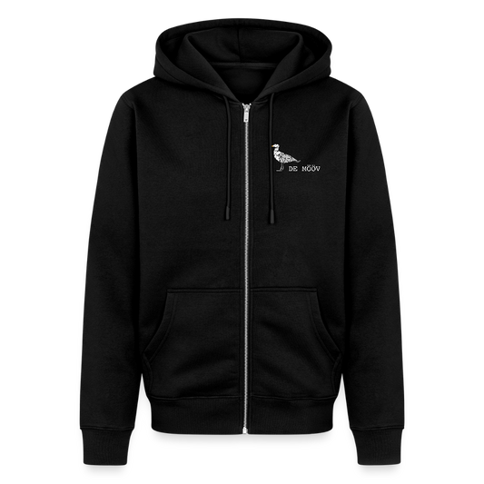 Herren Premium Kapuzenjacke - de Mööv (weiss) - Schwarz