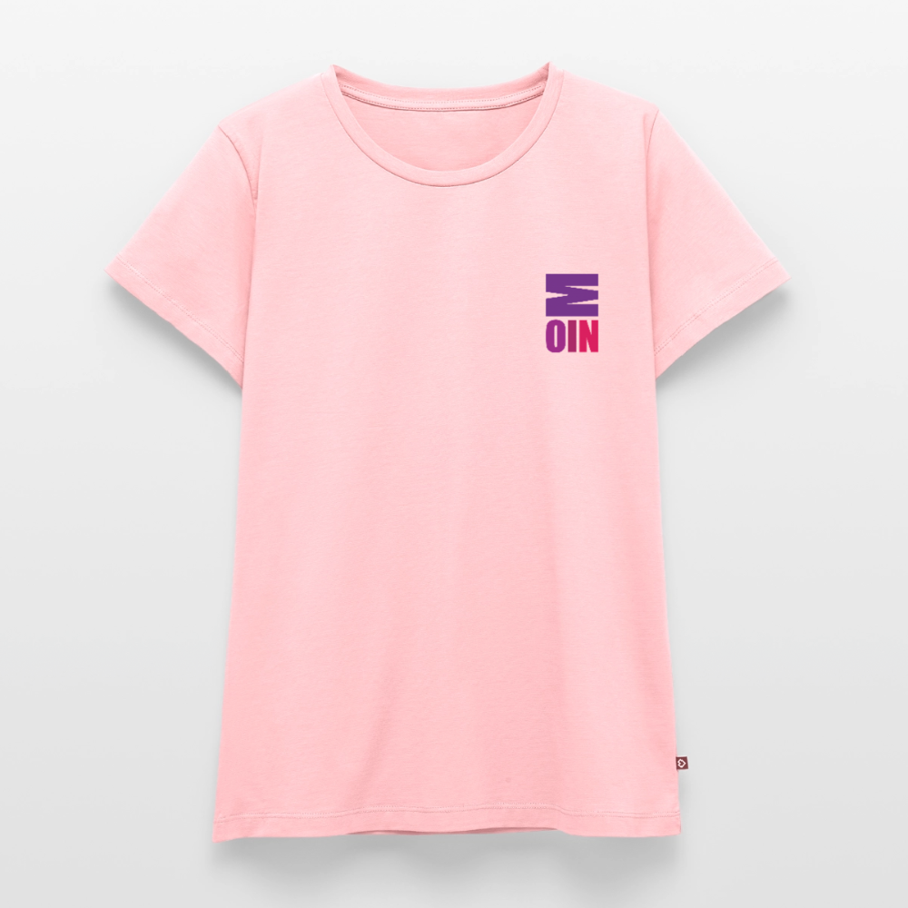 Damen Premium Bio T-Shirt - Moin - Rosa