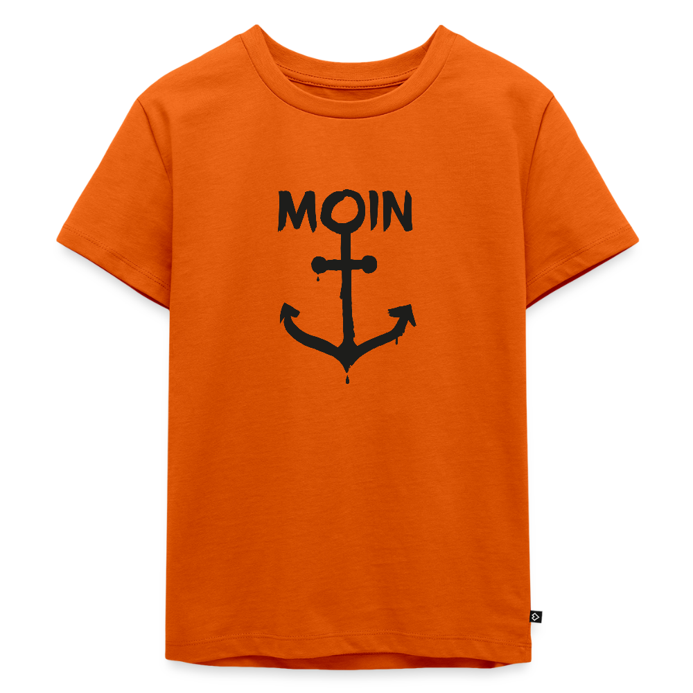 Kinder Premium T-Shirt - Moin Anker - Orange 