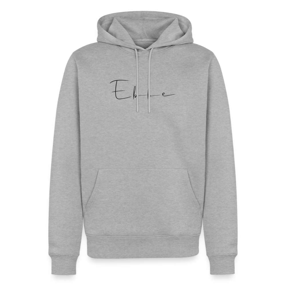 Ebbe - Herren Premium Hoodie - Grau meliert