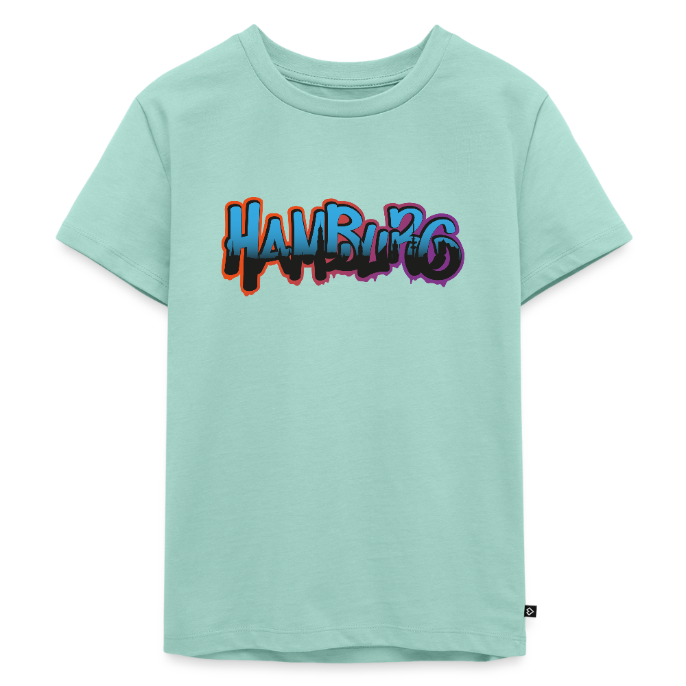 Kinder Premium T-Shirt - Hamburg - Mint 