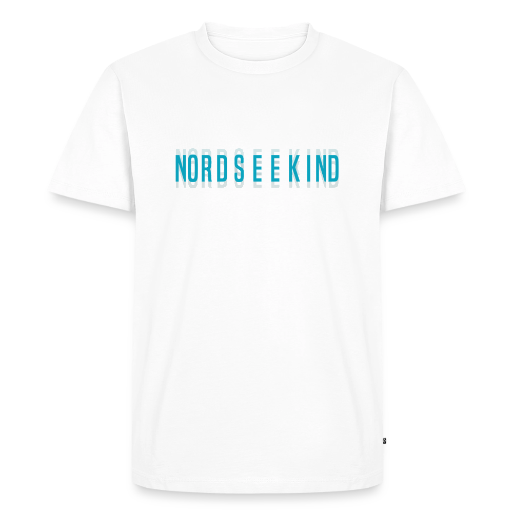 Nordseekind Herren Premium T-Shirt - Weiß