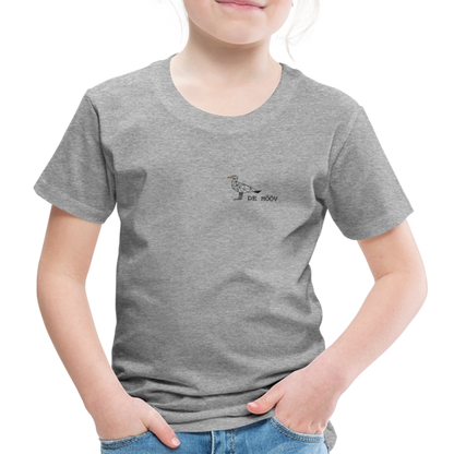 Kinder Premium T-Shirt - de Mööv - Grau meliert