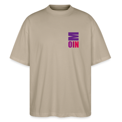 Unisex Oversize Bio-T-Shirt - Moin - Steingrau