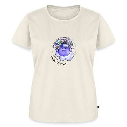 Damen Premium T-Shirt - Schaf ungezähmt - Naturweiß