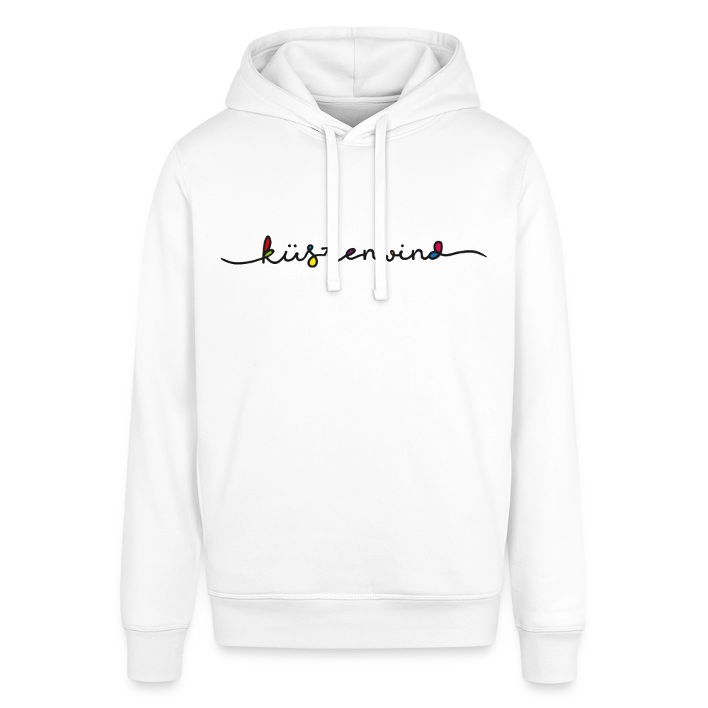 Küstenwind - Unisex Bio-Hoodie - Weiß