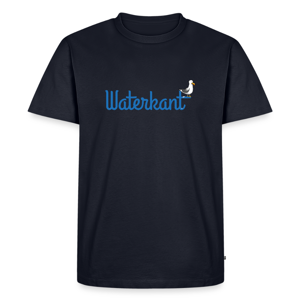 Herren Premium Bio T-Shirt - Waterkant - Navy