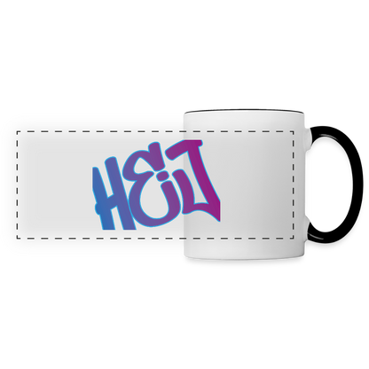 Panoramatasse - Hej - Weiß/Schwarz