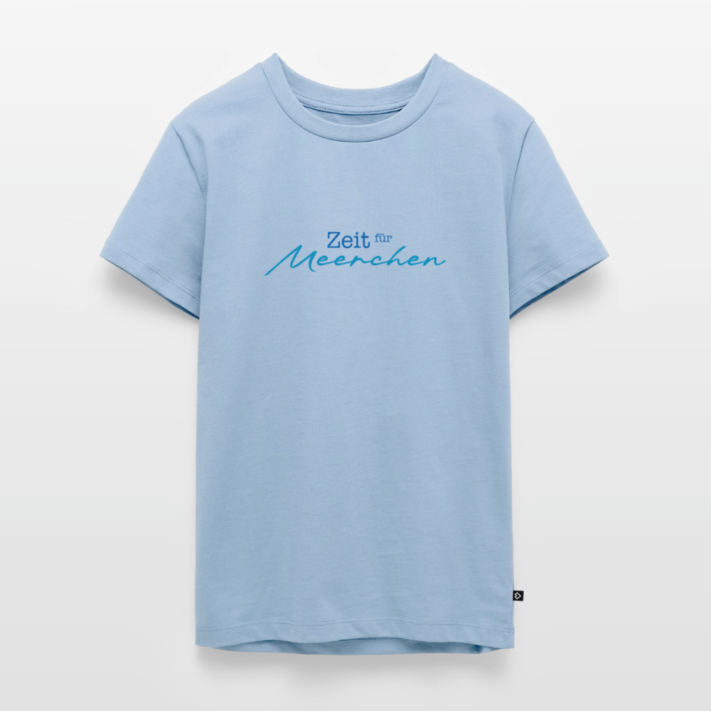 Teenager Premium T-Shirt "Zeit für Meerchen" - Hellblau