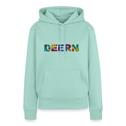 Damen Premium Hoodie - Deern - Mint 