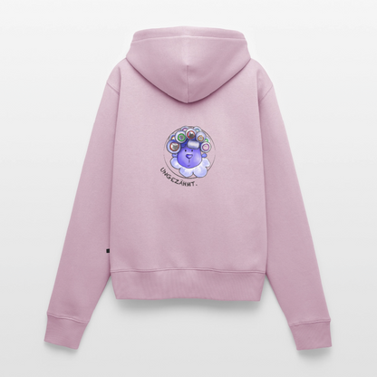 Damen Premium Kapuzenjacke - Schaf ungezähmt - Altrosa