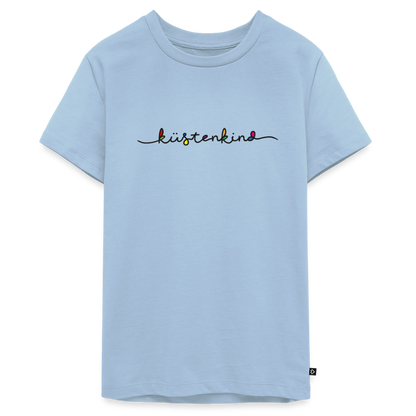 Teenager Premium T-Shirt "Küstenkind" - Hellblau