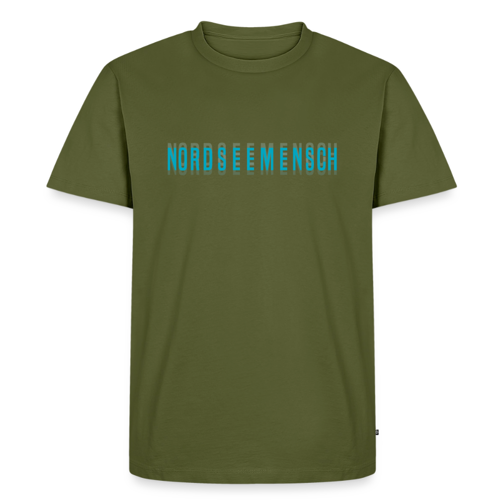 Nordseemensch - Herren Premium T-Shirt - Khaki