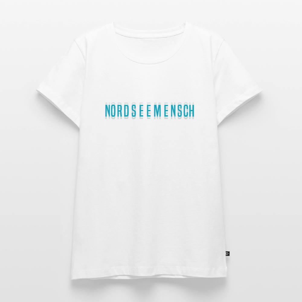 Nordseemensch - Damen Premium T-Shirt - Weiß