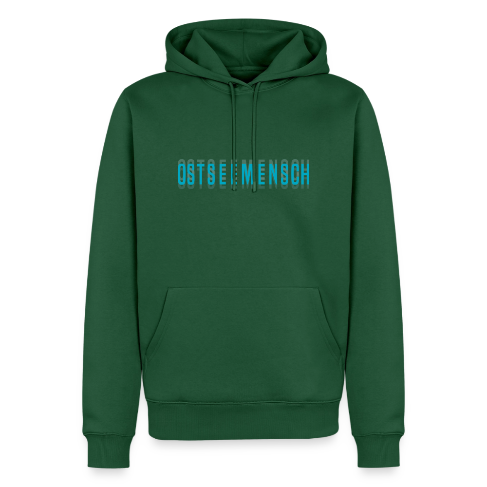 Ostseemensch - Herren Premium Hoodie - Flaschengrün
