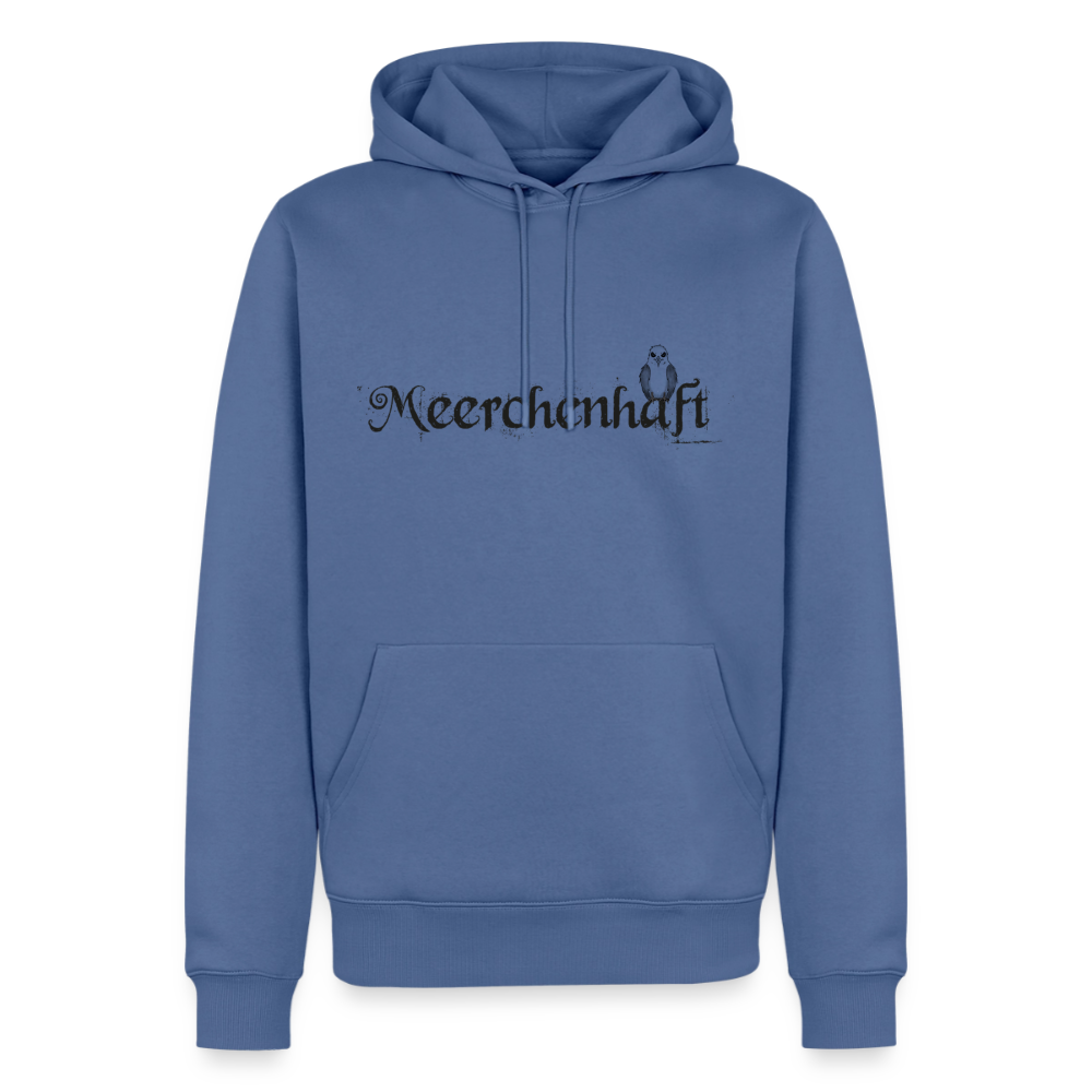 Meerchenhaft Herren Premium  Hoodie im nordischen Stil - Taubenblau