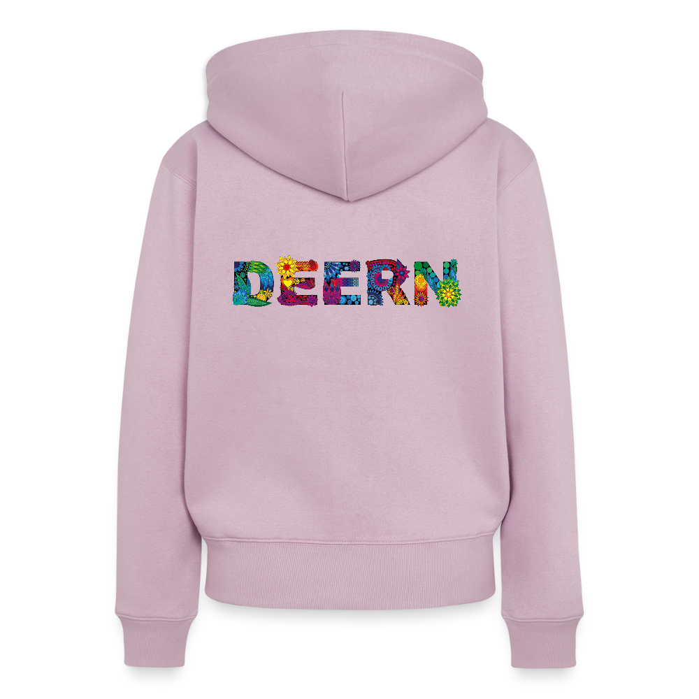 Damen Premium Kapuzenjacke - Deern - Altrosa