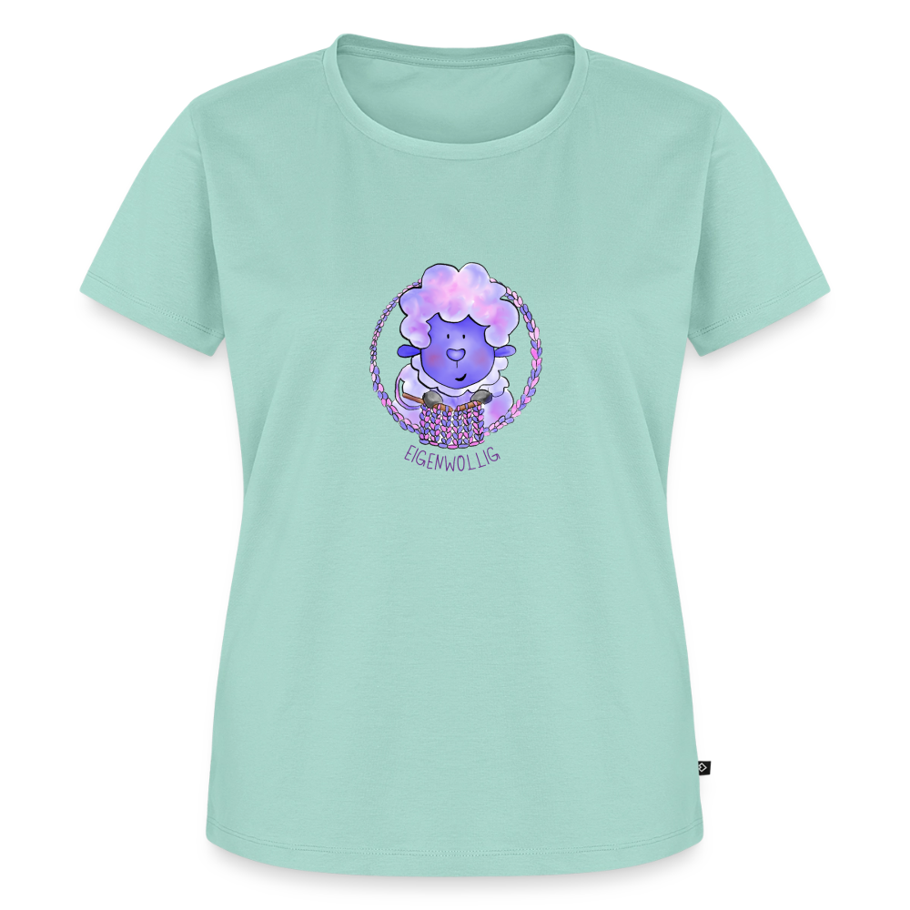 Frauen Premium T-Shirt - Eigenwollig - Mint 